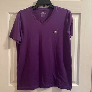 Lacoste T-shirt, V-neck